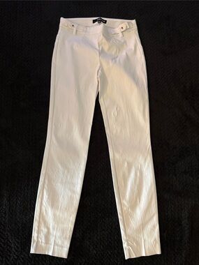 White Skinny Dress Pants by Hollywould